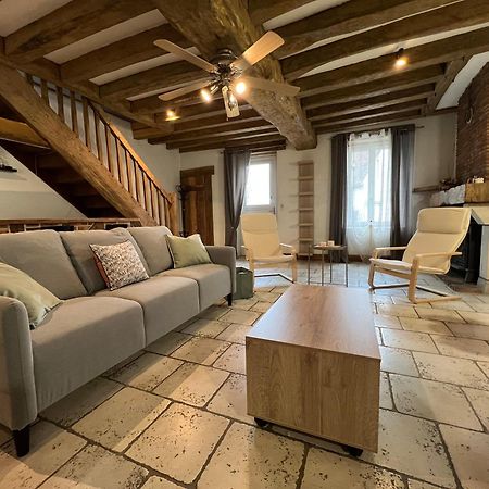 Rigolet Maison En Ville Avec Piscine Interieure Le Controis-en-Sologne Exterior foto